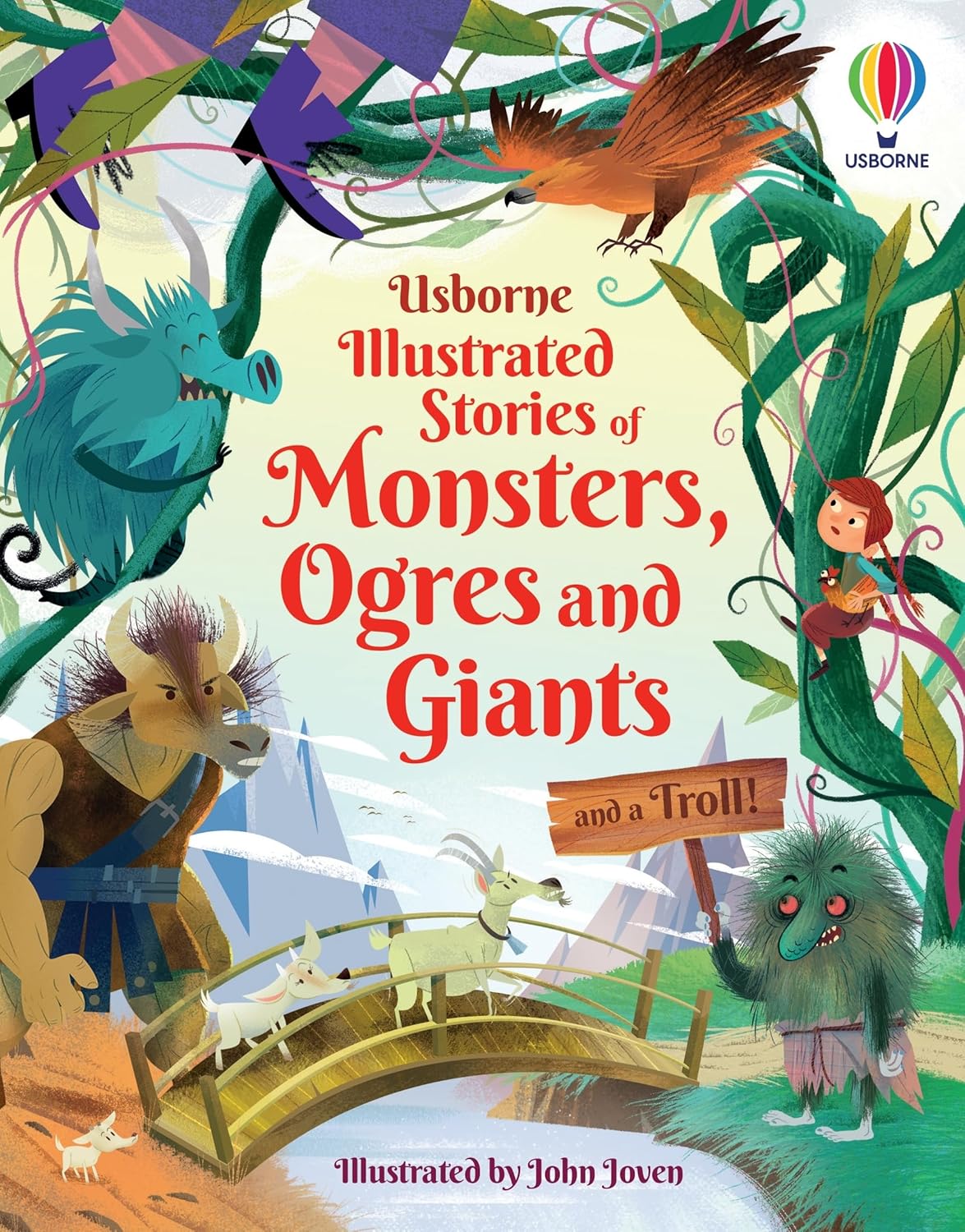 Illustrated Stories Of Monsters Ogres Giants And A Troll