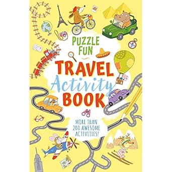 Puzzle Fun Travel Activity Book                   