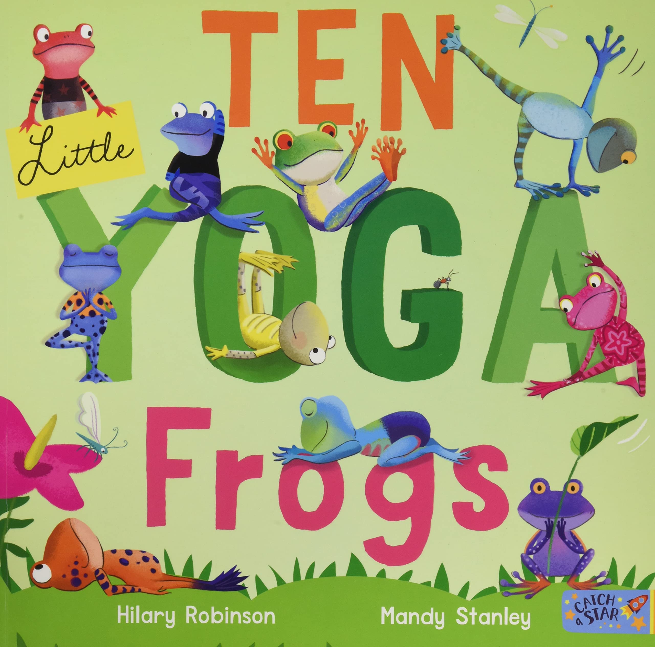 Ten Little Yoga Frogs 