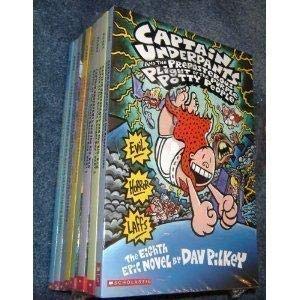 Captain Underpants Box Set 10 Books