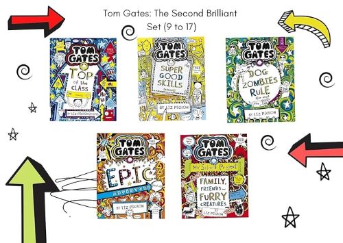 Tom Gates Set Book 9 to 17