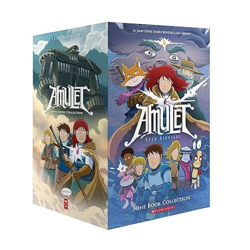 Amulet Box Set Nine Book Collection Graphics Novels