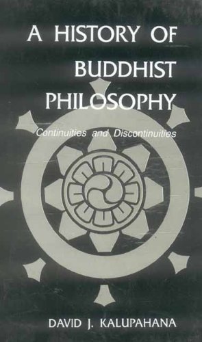 A History of Buddhist Philosophy Continuties and Discontinuties