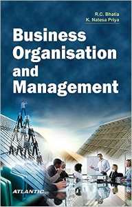 BUSINESS ORGANISATION AND MANAGEMENT