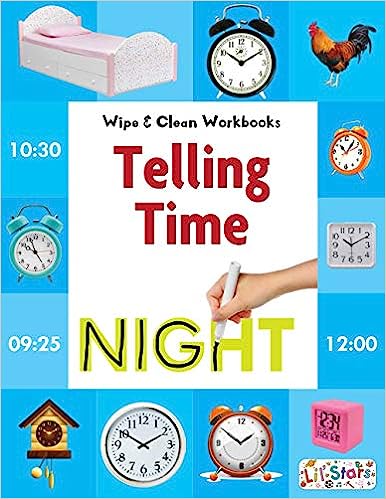 Telling Time Wipe and Clean
