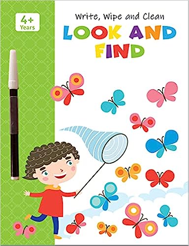 Look & Find-WIPE N CLEAN BOOK