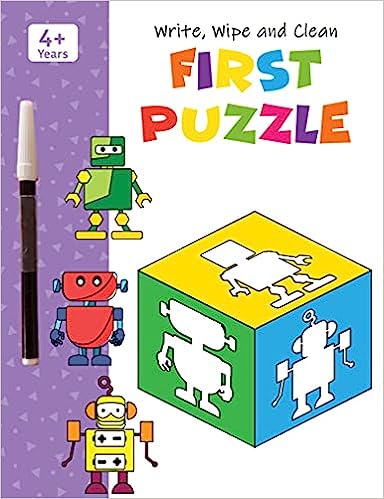 First Activity-WIPE N CLEAN BOOK