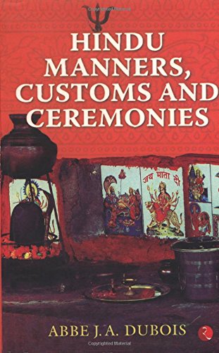 Hindu Manners Customs and Ceremonies