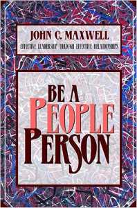 BE A PEOPLE PERSON