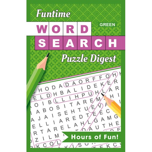 Funtime Word Search Puzzle Digest Green