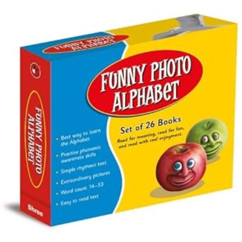 Funny Photo Alphabet Set of 26 Books