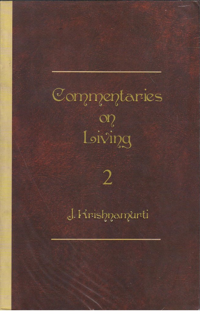 COMMENTARIES ON LIVING VOLUME 2