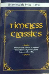 TIMELESS CLASSICS SET OF 6 BOOKS + 1 JOURNAL TO PEN YOUR THOUGHTS Box Set