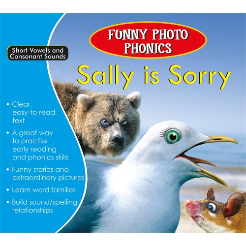 Funny Photo Phonics Sally is Sorry                
