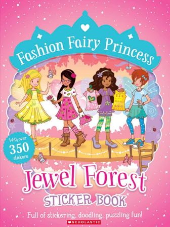 Fashion Fairy Princess Jewel Forest Sticker Book