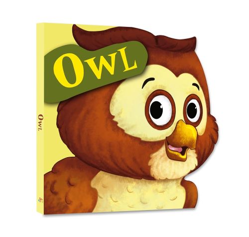 Owl Cutout Board Book