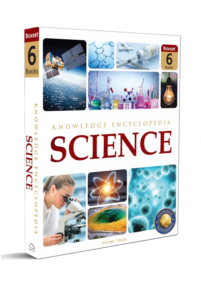 Science Knowledge Encyclopedia For Children Collection Of 6 Books Box Set