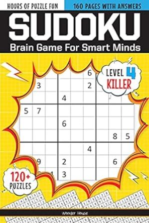 Sudoku Brain Games For Smart Minds Level 4 Killer