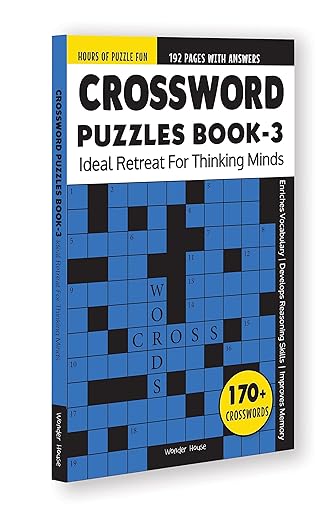 Crossword Puzzles Book 3 Ideal Retreat For Thinking Minds