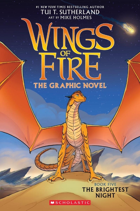 Wings of Fire Book 5 The Brightest Night Graphic Novel 