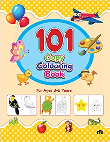 101 Copy Colouring Book