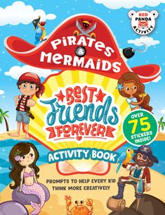 Pirates & Mermaids Best Friends Forever Activity Book