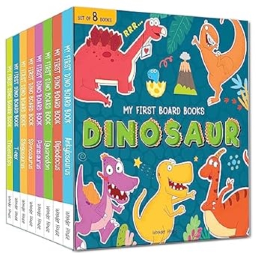 My First Board Books Dinosaur 8 Books Boxed Set