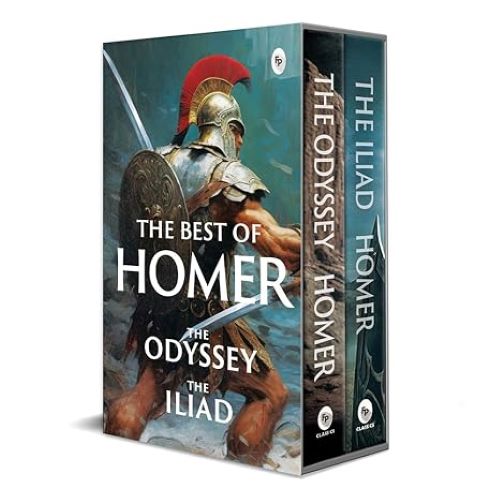The Best Of Homer The Odyssey And The Iliad Set Of 2 Books Fingerprint Classics