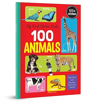 My First 100 Animals Stickers 