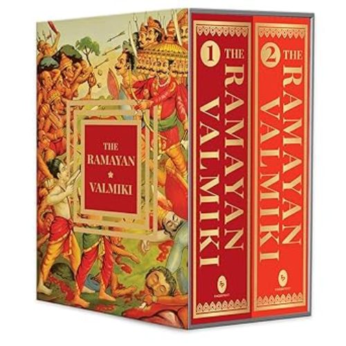 The Ramayan of Valmiki 2 Volume Set Deluxe Hardbound Edition