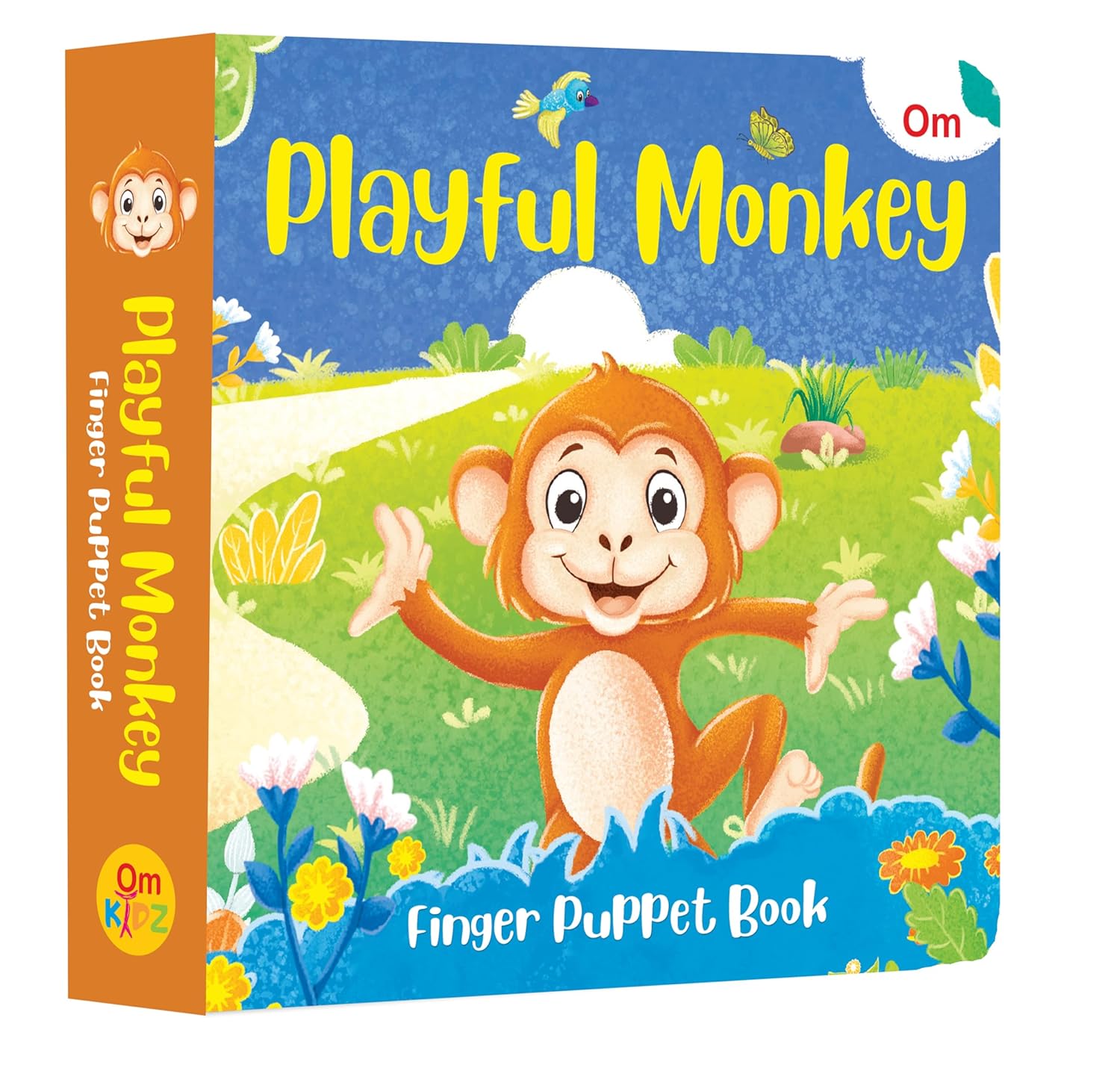 Playful Monkey Finger Puppet Book