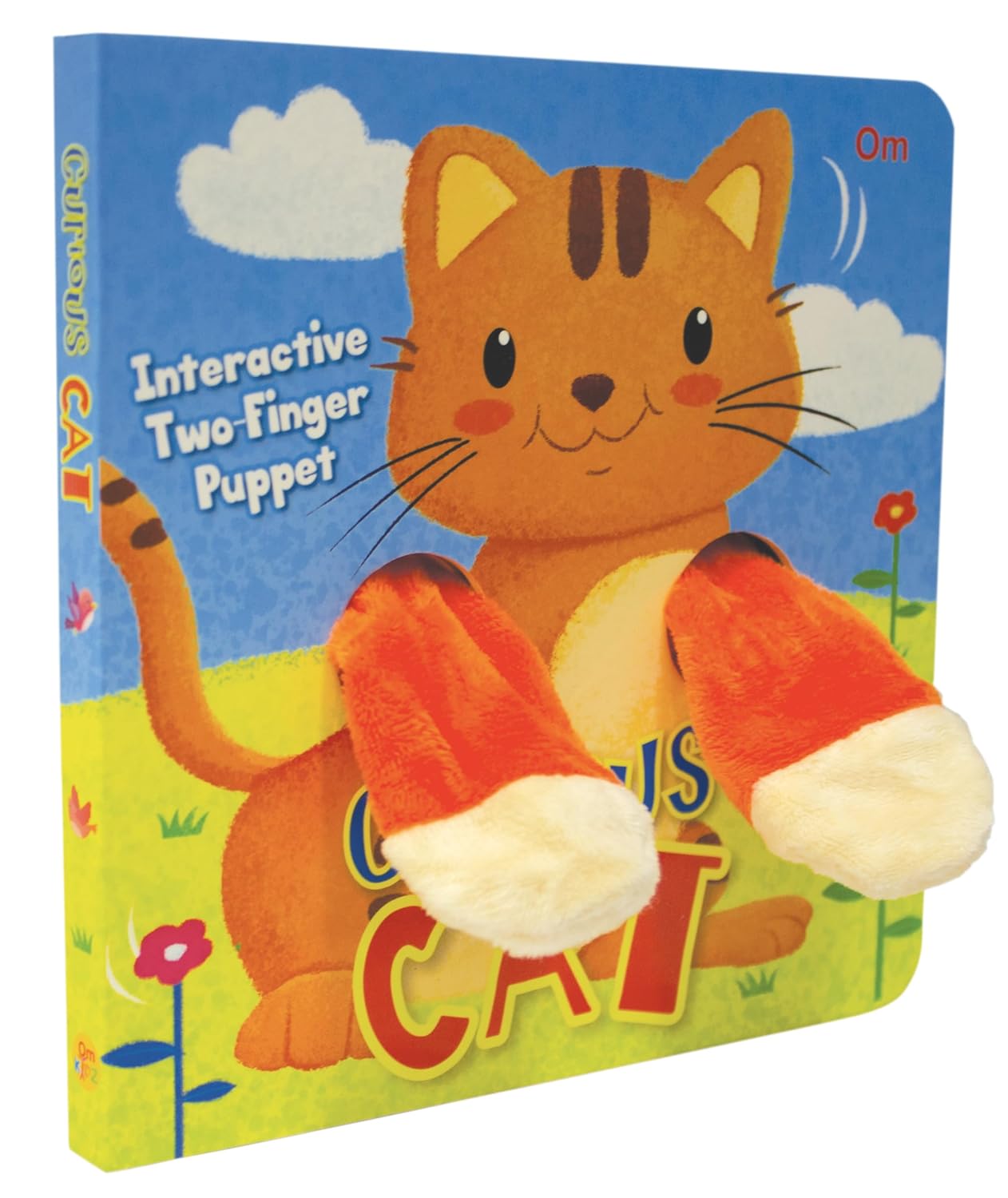 Curious Cat Finger Puppet Book for Children
