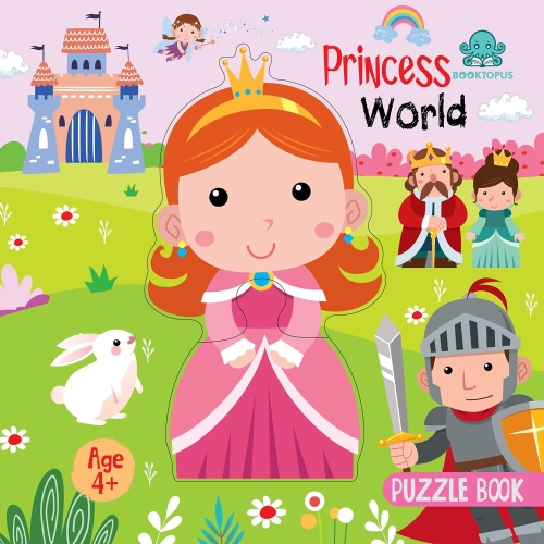 Princess World  Puzzle Book