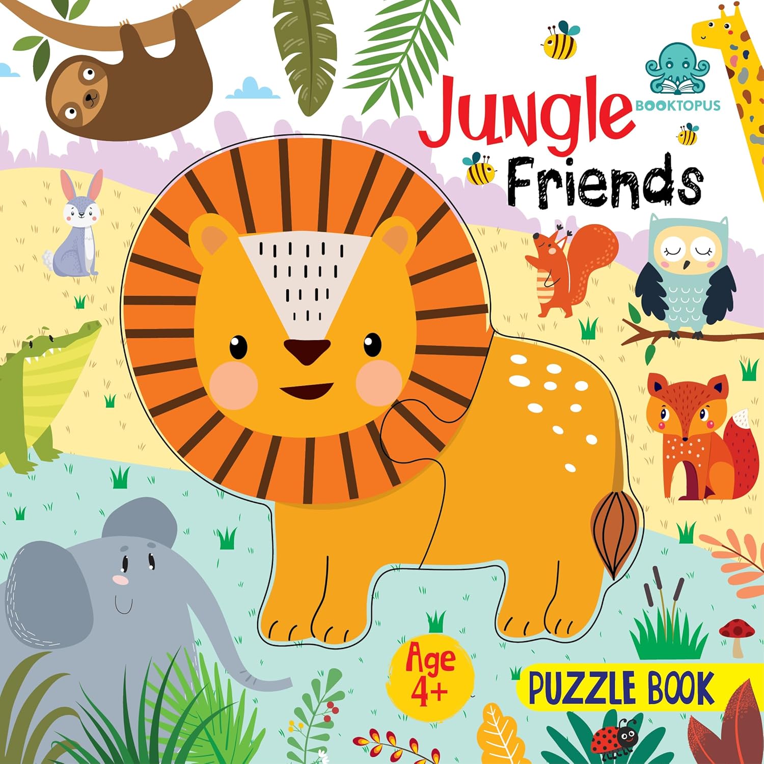 Jungle Friends  Puzzle Book