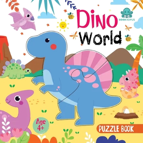 Dino World Puzzle Book