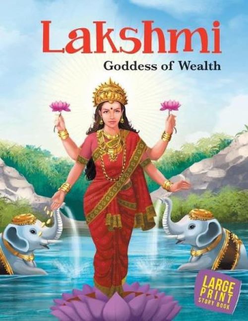 Lakshmi Goddess of Wealth Large Print