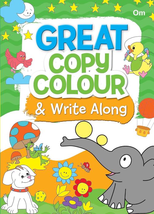 COPY COLOUR & WRITE ALONG