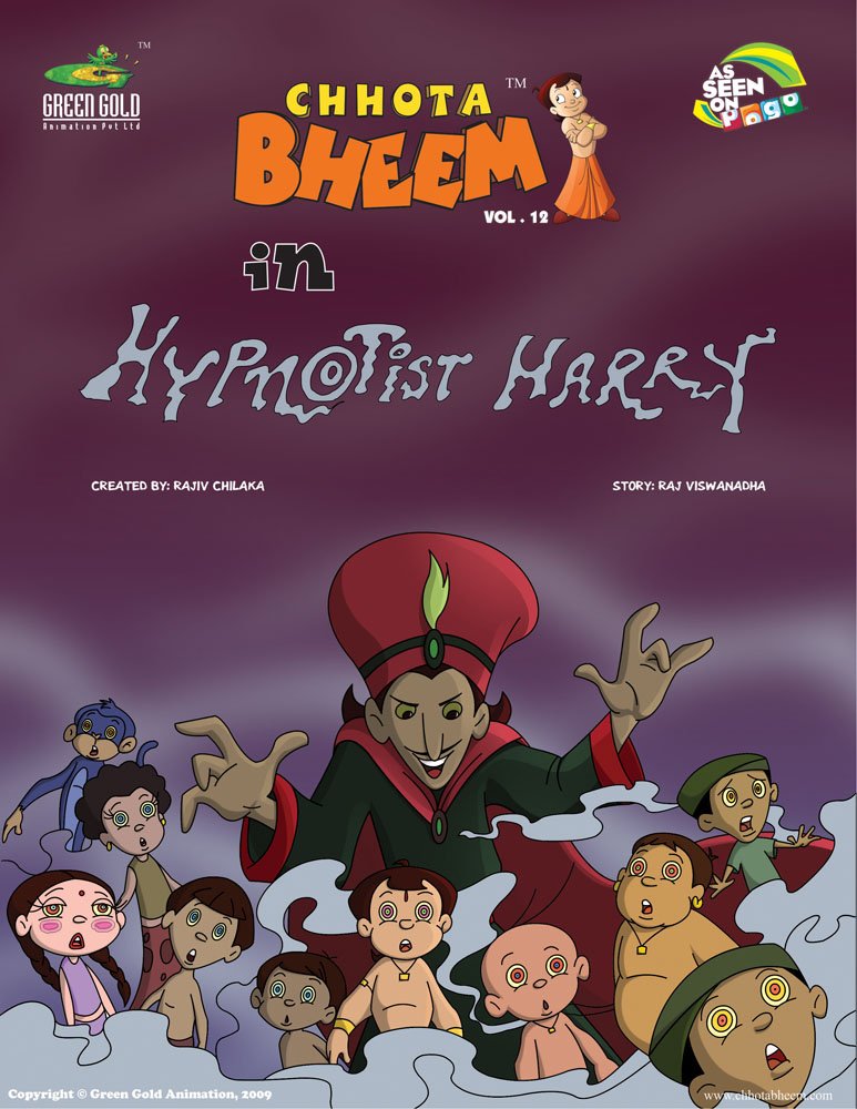 Chhota Bheem in Hypnotist Harry Vol 12