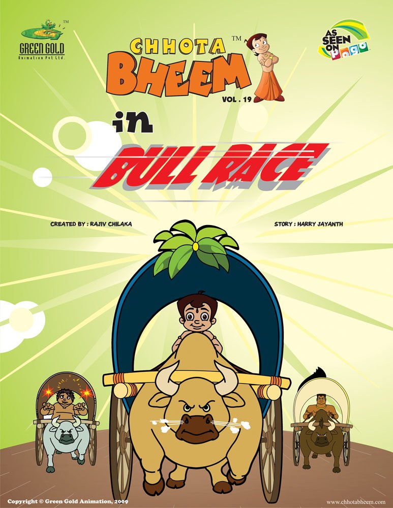 CHHOTA BHEEM IN BULL RACE VOL 19