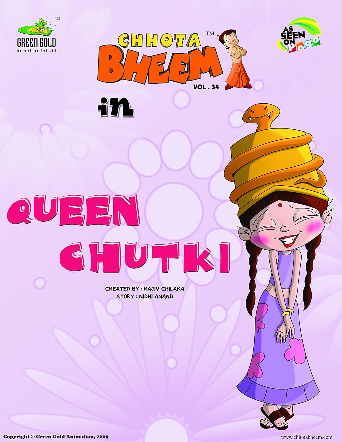 CHHOTA BHEEM IN QUEEN CHUTKI VOL 34