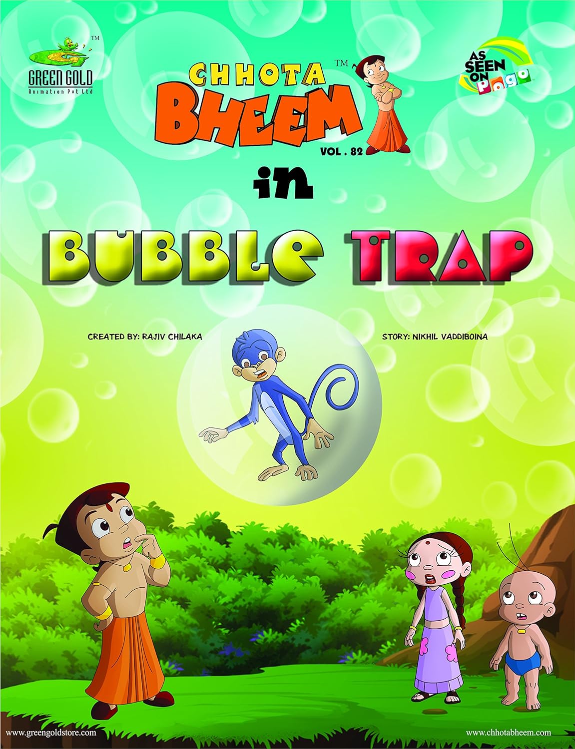CHHOTA BHEEM IN BUBBLE TRAP VOL 82