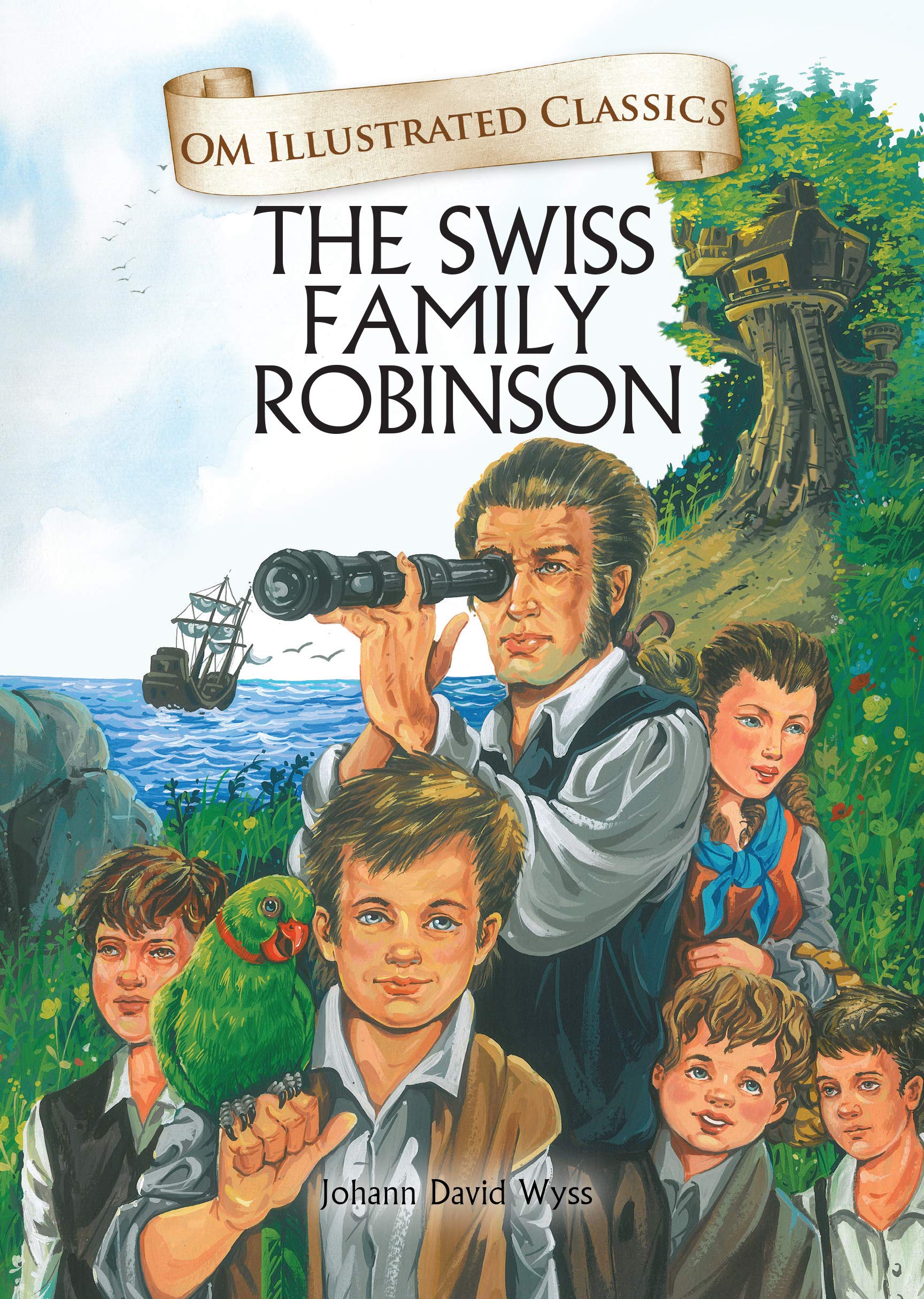 The Swiss Family Robinson Om Illustrated Classics
