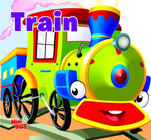 Train Cutout Board Book