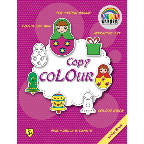 Rainbow Magic Copy Colour Violet BooK       