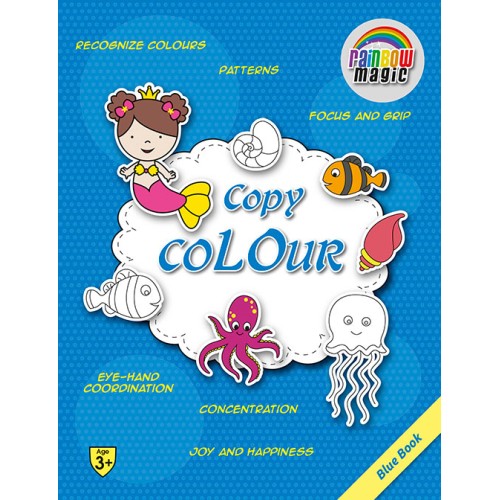 Rainbow Magic Copy Colour Blue Book