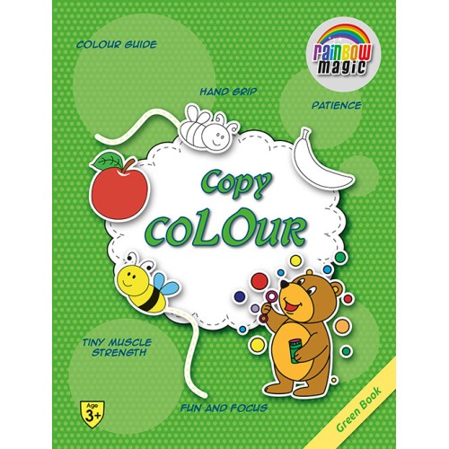 Rainbow Magic Copy Colour Green Book
