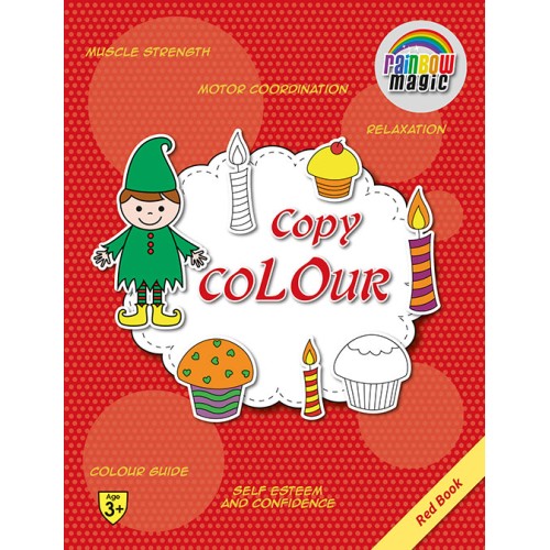 Rainbow Magic Copy Colour Red Book           