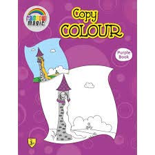 Rainbow Magic Copy Colour Purple Book          