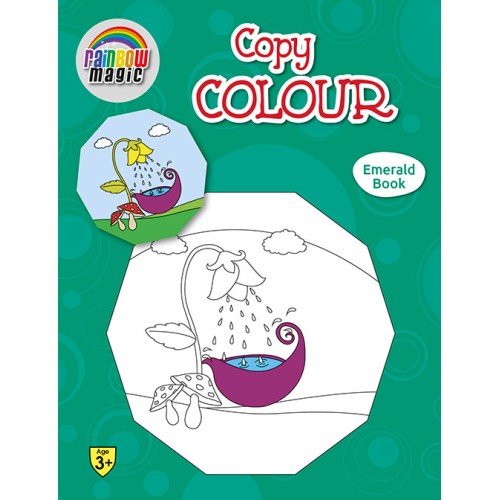 Rainbow Magic Copy Colour Emerald Book      