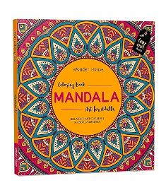 Mandala Art Colouring book for Adults with Tear Out Sheets